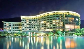 阳江海韵戴斯度假酒店 欢乐篝火晚会 靓丽烟花 自助海鲜美食