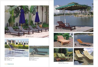 工厂直销缅甸柚木沙滩椅 度假酒店的理想选择